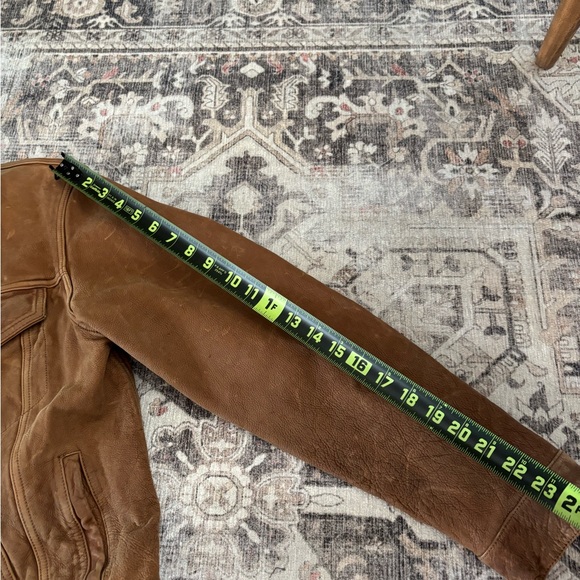 Gap Leather Biker Jacket - Picture 10 of 13